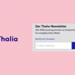 Thalia Newsletter Gutschein